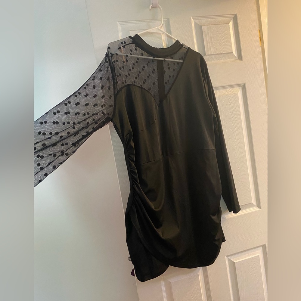 Size 18 Elegant little black dress